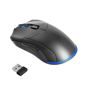 Rénovés onn. 100025011 Souris de jeu sans fil rechargeable avec LED Éclairage et 8 Boutons programmables