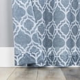 thumbnail image 2 of Mainstays Trellis Crushed Voile 2-Pack Sheer Grommet Window Curtains Panel Pair, 2 of 7