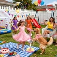 thumbnail image 5 of Adjustable Kids Karaoke Machine with Flashing Stage Lights and Singing Microphone for Educational Musical Entertainment, 5 of 5