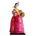 thumbnail image 2 of DOLITY Poupée Hanbok Mignonne Statue Kabuki Jouet Unique Miniature Déco Korean Geisha Poupée D, 2 of 8