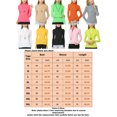 thumbnail image 3 of UKAP Ladies Tunic Blouse Long Sleeve Jumper Top Solid Color Knit Tops Slim Fit Work Sweater Yellow 4XL, 3 of 3