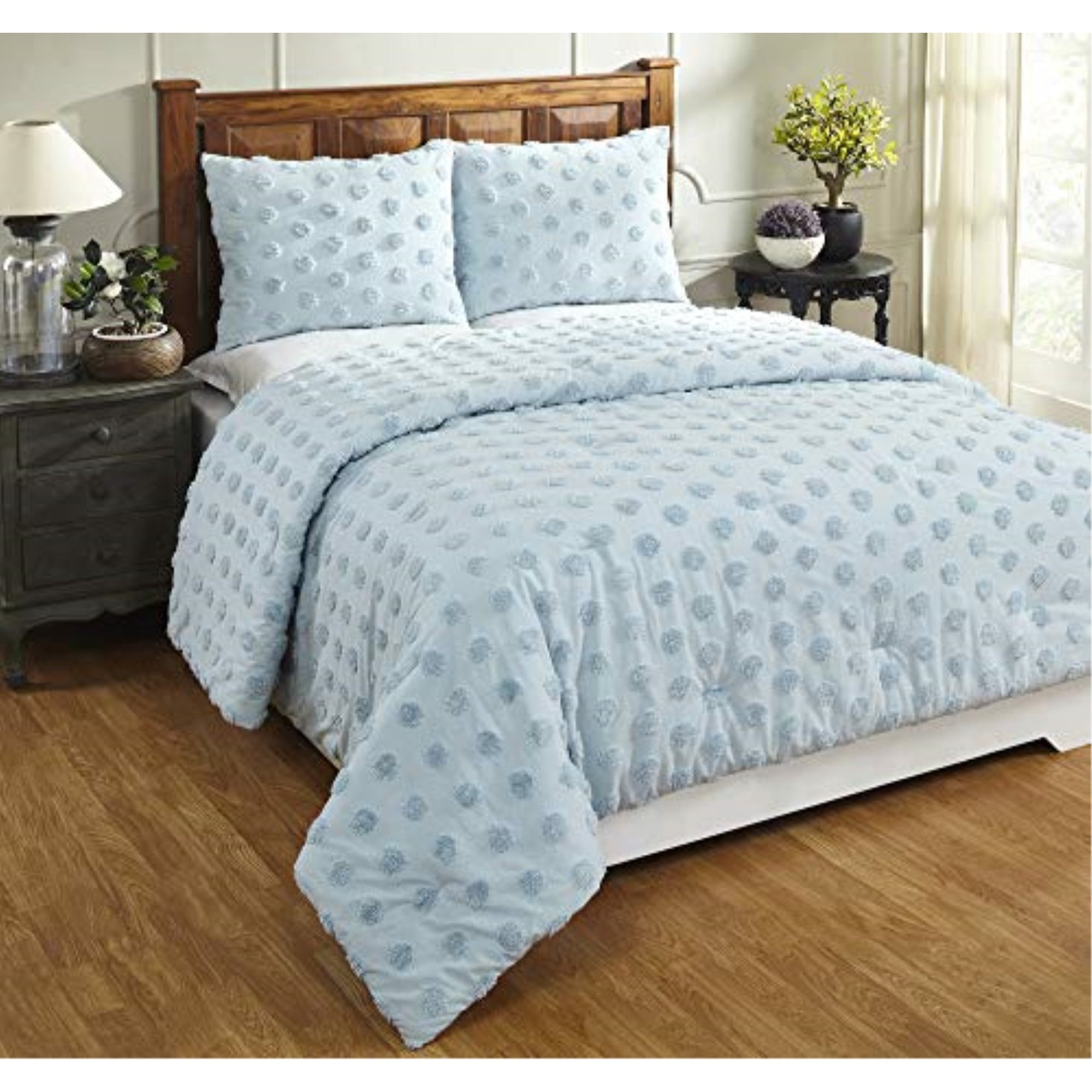 Athenia Comforter Full/Queen in Blue