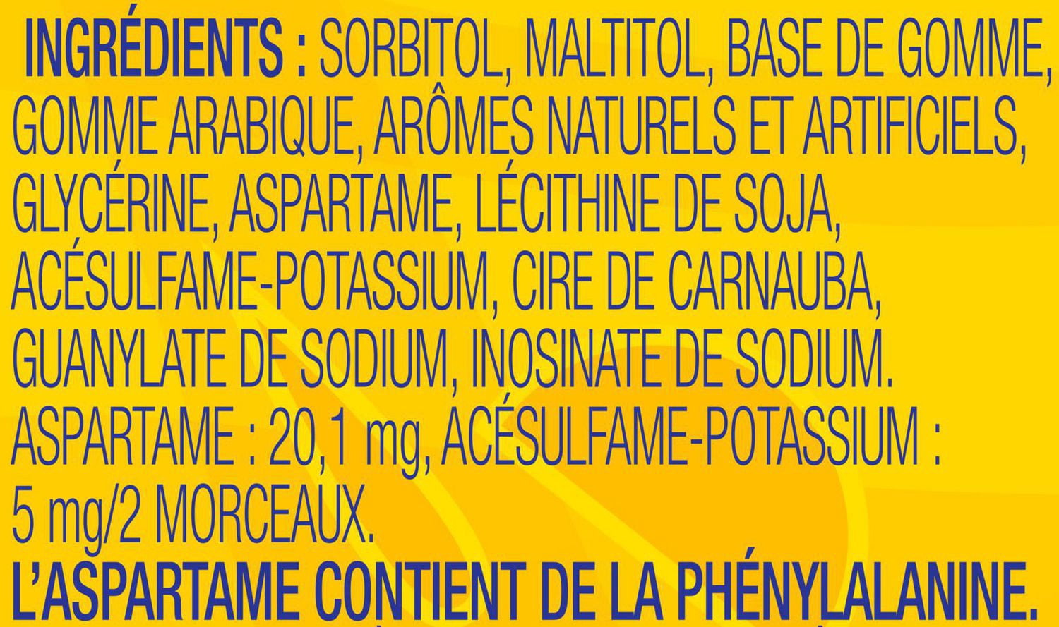 JUICY FRUIT, Fruits, gomme à mâcher, 12 morceaux, 1 emballage