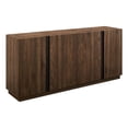 thumbnail image 1 of 70" Kacie Modern 4-Door Wood Sideboard - Dark Walnut, 1 of 5