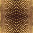thumbnail image 1 of Ahgly Tapis d'Intérieur Lavable en Machine Carré Transitionnel Orange Or, 7 Pieds Carré, 1 of 7