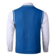 thumbnail image 4 of SHIXIAOO Male Knitted Vest Vest V Neck Sleeveless Padded Sweater Vest Open Cardigan plus Man Sweater for Men Sweaters for Men Cardigan Open Front with Hood Cropped Cardigan Sweaters for Men Sweaters, 4 of 8