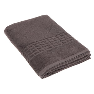 Serviette de bain à tisser (30 X 60) (Charbon gris) - Ensemble de 2
