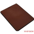 thumbnail image 1 of ziyahi Pet litter Mat Double Layer Pad Home Large Flexible EVA Washable Pet Box Pan Cushion Odorless Rug brown M, 1 of 5