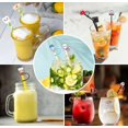 thumbnail image 4 of Ramiter Care Silicone Straw Cover Reusable Straw Straw Plug Cartoon Shaped Protective Sleeve Bowl Cups, 4 of 4