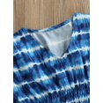 thumbnail image 4 of Kmbangi Robe de Plage pour Filles Tout-Petits Col Rond Manches Chauve-Souris Courtes une Pièce Été Décontracté Style Ample 0-5T, 4 of 9