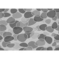 thumbnail image 1 of Ahgly Tapis Rectangulaire Lavable en Machine Intérieur Transitionnel Gris Fumé, 2 Pieds x 4 Pieds, 1 of 7