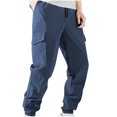 thumbnail image 2 of DPTALR Pantalon de Longueur Décontractée à Taille Élastique pour Hommes, 2 of 9