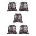 thumbnail image 2 of braveheart Waterproof Dry Sack Outdoor Use Pack Bag Storage Holder Water Sport Fitting Type 7 5Set, 2 of 6