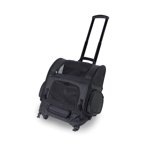 Gen7Pets RC2000 Roller-Carrier Pet Carrier - Black Geometric