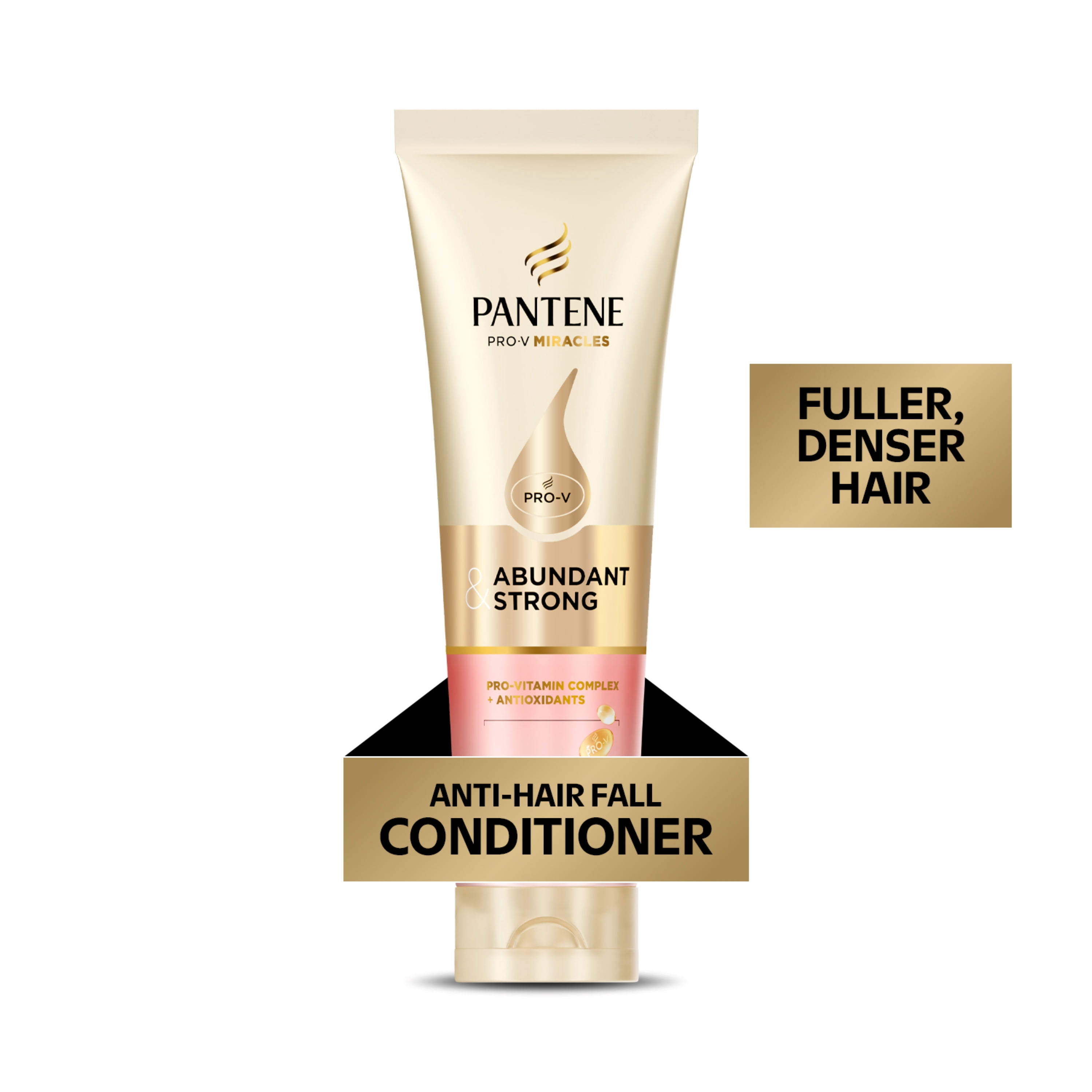Revitalisant Pantene Pour Cheveux Abondants et Forts, Renforce Les Cheveux De La Racine À La Pointe, Complexe De Pro-Vitamine B5 et Antioxydants, 237 mL