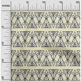 thumbnail image 1 of Tissu Lycra en Polyester Pomme Imprimé Floral & Triangle 1 Yard 56 Inch Wide, 1 of 4