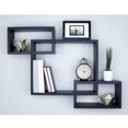 thumbnail image 4 of GoDecor Étagère Flottante Noire 3 Inct Murale Décoration Maison, 4 of 6