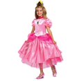 thumbnail image 1 of Super Mario Deluxe Princess Peach Girls Costume, 1 of 4