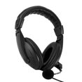 thumbnail image 1 of Shisuyan 3.5mm Stereo Headphone Headset Game Headset With Microphone Set for PC Laptop (Black), 1 of 5