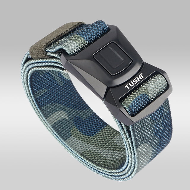 Ceinture pour Hommes avec Longueur Réglable, Multifonctionnelle, Résistante à l'Usure et Respirante Ceinture de Sport Extérieure