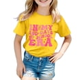 thumbnail image 1 of TZEWGL Tees For Kid Short Sleeve Graphic Prints Crew Neck Blouse For Kids size 2-3T, 1 of 4
