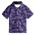 thumbnail image 3 of Enfants Plage Loisirs Ample Confortable Tendance Commerce Extérieur Confortable Garçons Col Bouton Chemise Ouverte Chemise à Manches Courtes Grand Garçon Chemise à Manches Courtes Garçon Court Paquet Ensemble de Chemises Garçons Haut Thermique, 3 of 3