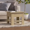 thumbnail image 1 of vidaXL Coffee Table Sonoma Oak 55x55x42 cm Engineered Wood, 1 of 4