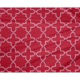 thumbnail image 4 of oneOone Polyester Lycra Fabric Quatrefoil Block Print Fabric By Yard 56 Inch Wide, 4 of 4