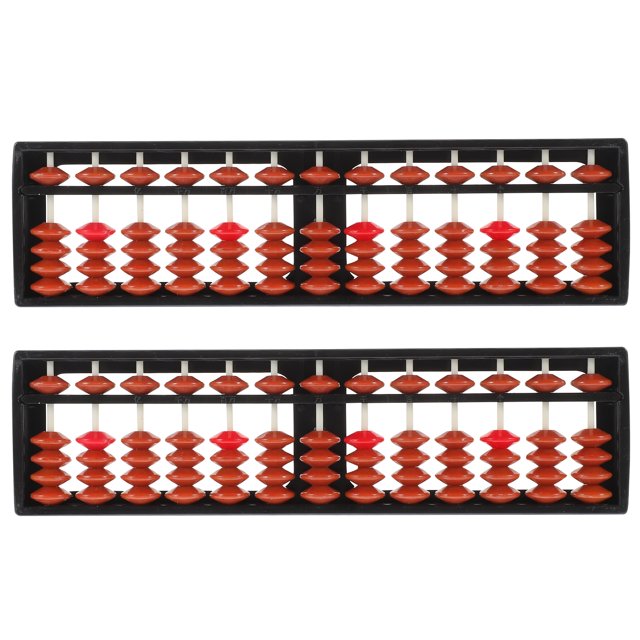 MasteelfCA 2 Pcs Abacus Éducatif pour Enfant Abacus Arithmétique Étudiant Abacus de Calcul