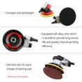 thumbnail image 4 of Graflsoa High-Speed 6-Inch Pneumatic Polisher for Automotive Detailing, Rust Removal, and Surface Finishing with Adjustable 13500 RPM, 4 of 7