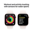 thumbnail image 4 of Restored Apple Watch Series 10 (GPS + Cellular) Smartwatch Aluminum Case with Black Sport Band Open Box, 4 of 6
