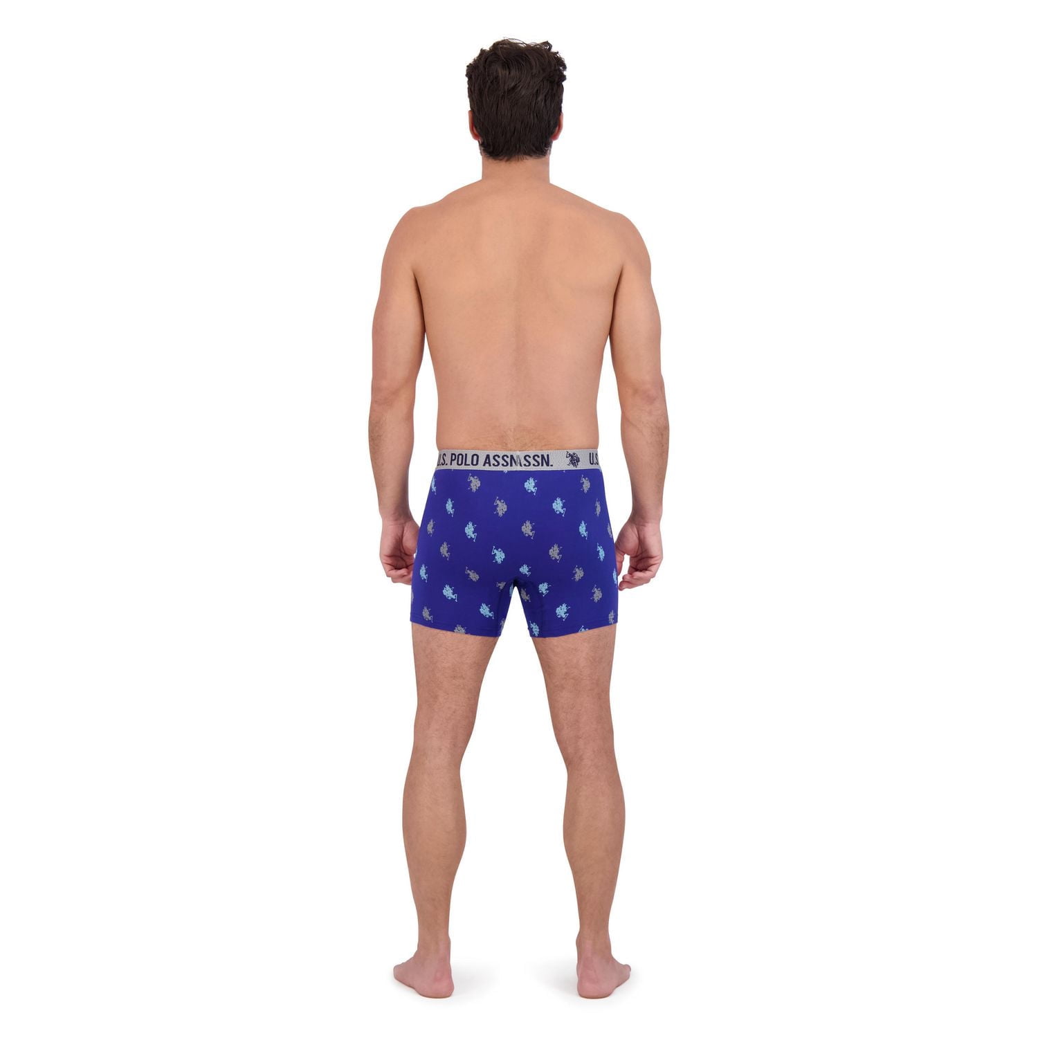 U.S. POLO ASSN. Paq. de 4 Caleçons Boxeurs Extensibles