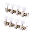 thumbnail image 4 of Tuning Pegs, Easy To Install White + Silver Steel + Acrylic + Copper Mandolin Machine Head, For 8 String Mandolin Tuners, 4 of 8