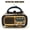 Brown, variant on BT-628 AM FM SW Radio Easy Adjustment Portable Radio With Telescopic Antenna 3-Band Radio Player For Elder Walking