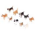 thumbnail image 2 of Mini Dog Figurines Toy Set,Dogs Animals Toy For Cake Toppers Easter Eggs Christmas Birthday Gift, 2 of 8