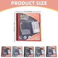 thumbnail image 3 of Ynlkorvg 6/12 Pocket Poly Project Organizer Round Tab Organizer Project Folder Multi Pocket Folder With Pockets Letter Size Back Cover Utility Pouch School Supplies, 3 of 6