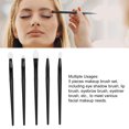 thumbnail image 3 of Makeup Brush Set, Silicone Lip Brush Multipurpose 5 Pieces Easy Cleaning Lightweight  for Daily Office Travel Use, 3 of 7