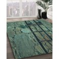 thumbnail image 3 of Ahgly Tapis Rectangulaire Lavable en Machine Vert Menthe, 2 Pieds x 5 Pieds, 3 of 7