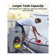 thumbnail image 4 of GloryStar Bidon d'Essence de 15 Gallons avec Roues, Réservoir de Carburant Robuste avec Pompe à Siphon de Transfert de Liquide Le et Boyau de 10 Pi, Contenant de Gaz Étanche pour Tondeuses à Gazon, VTT, Voitures, Bateaux, 4 of 7