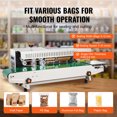 thumbnail image 3 of VEVOR Machine de Scellage Continu pour Bandes de Sacs, Scelleuse Horizontale pour Bandes avec Gonflage, 3 of 9