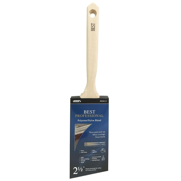 Pintar Manufacturing Corp. Best Professional 2.5" Angular Paint Brush