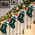 thumbnail image 1 of Knitted Hosiery Wool Hosiery Embroidered Letter Children's Candy Gift Bag Christmas Stocking Gift Bag, 1 of 5