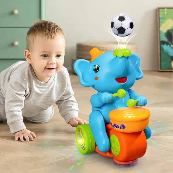 Articles en Liquidation! Gspmoly Jouet Musical de Marche pour Enfants Veau Éclairage Musical Voiture Jouet Chantante avec Lumières Led et Sons pour Enfants Articles en Liquidation