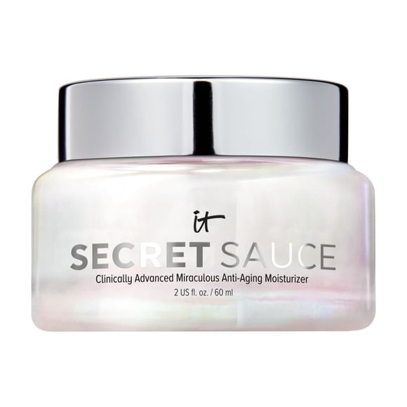 IT Cosmetics Secret Sauce Anti-Aging Face Moisturizer - Hydrating & Plumping Moisturizer Face Cream For Fine Lines, Wrinkles & Dark Spots - Vegan - Day or Night Facial M