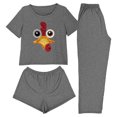 thumbnail image 1 of Womens Pajamas Set, Casual Pants and Tops Sleepwear, 1 of 8