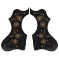thumbnail image 3 of Guitar Guard, Guitar Pickguard Set Plastic Pickguard Plate Guitar Guard Replacement  For Professional For Beginner Black,White,Red,Brown, 3 of 8