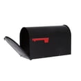 thumbnail image 4 of Gibraltar Mailboxes Stanley Extra-Large Capacity Galvanized Steel Black, Post-Mount Mailbox, ST200B00, 4 of 8