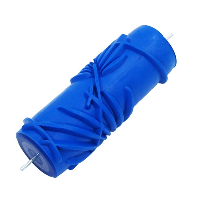 yuksok 5'' Rubber Empaistic Pattern DIY Wall Painting Paint Roller Brush Tool #12