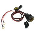 thumbnail image 1 of Car Cigarette- Lighter Socket 1 M 14 AWG Cigarette- Lighter Connection Cable 12 V / 24 V DC Cigarette- Lighter Adapter, 1 of 4