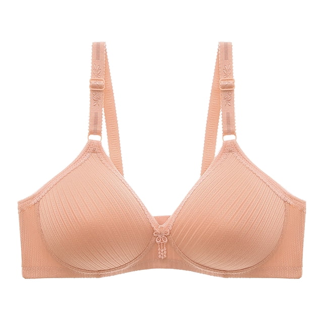 AherBiu Wireless Bras for Women No Padding Support and Lift Push up Bralettes Full Coverage Comfort Everyday Bras